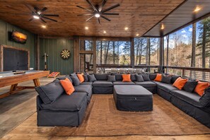 Unclassified image, 2 of 84, button - Discover the Ultimate Creekfront A-Frame Getaway (Epworth)