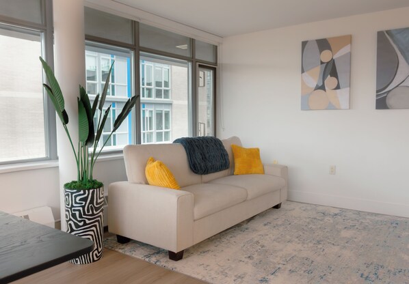 Deluxe Çatı Katı Süiti (Penthouse) | Oturma alanı