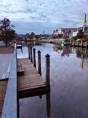 Marina - Rent both our SBB Waterfront Homes for large groups, Side-by-Side on the canal (South Bethany)