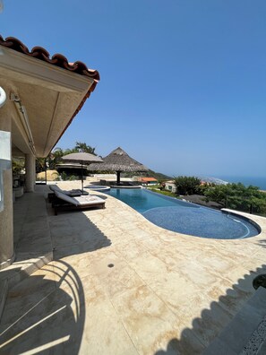 Pool - Villa Maré Acapulco - capacity for 20 people with Staff included (Acapulco)