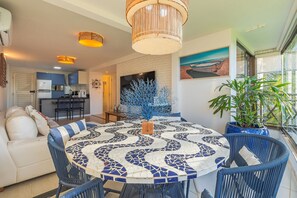 Living area - Beach Place #202 - Seafront by Carpediem (Aquiraz)