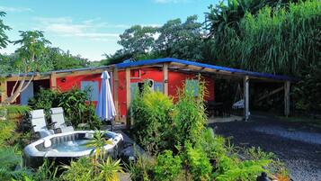 Idromassaggio all'aperto