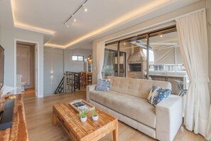 Living area - Beach Place - Apartment With Jacuzzi by Carpediem (Aquiraz)