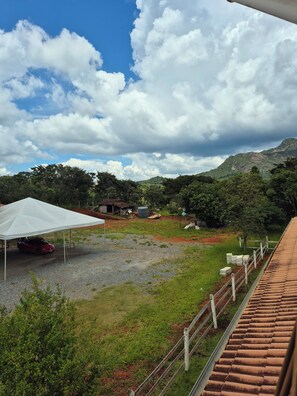 Vue depuis l’hébergement