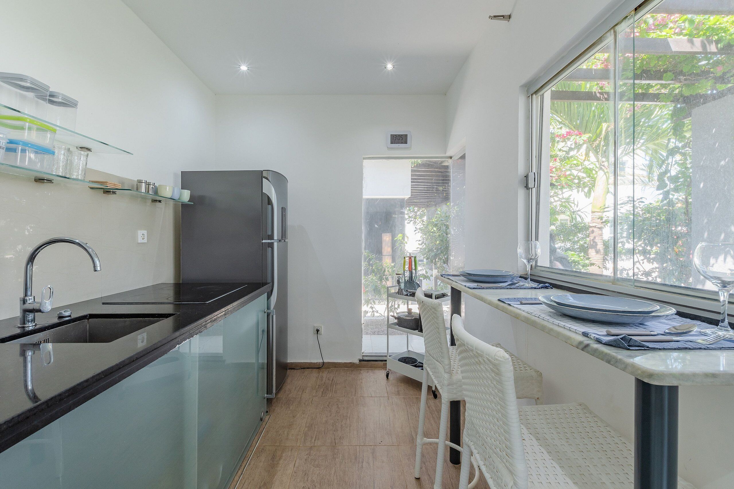 Nhà gỗ tiện nghi đơn giản