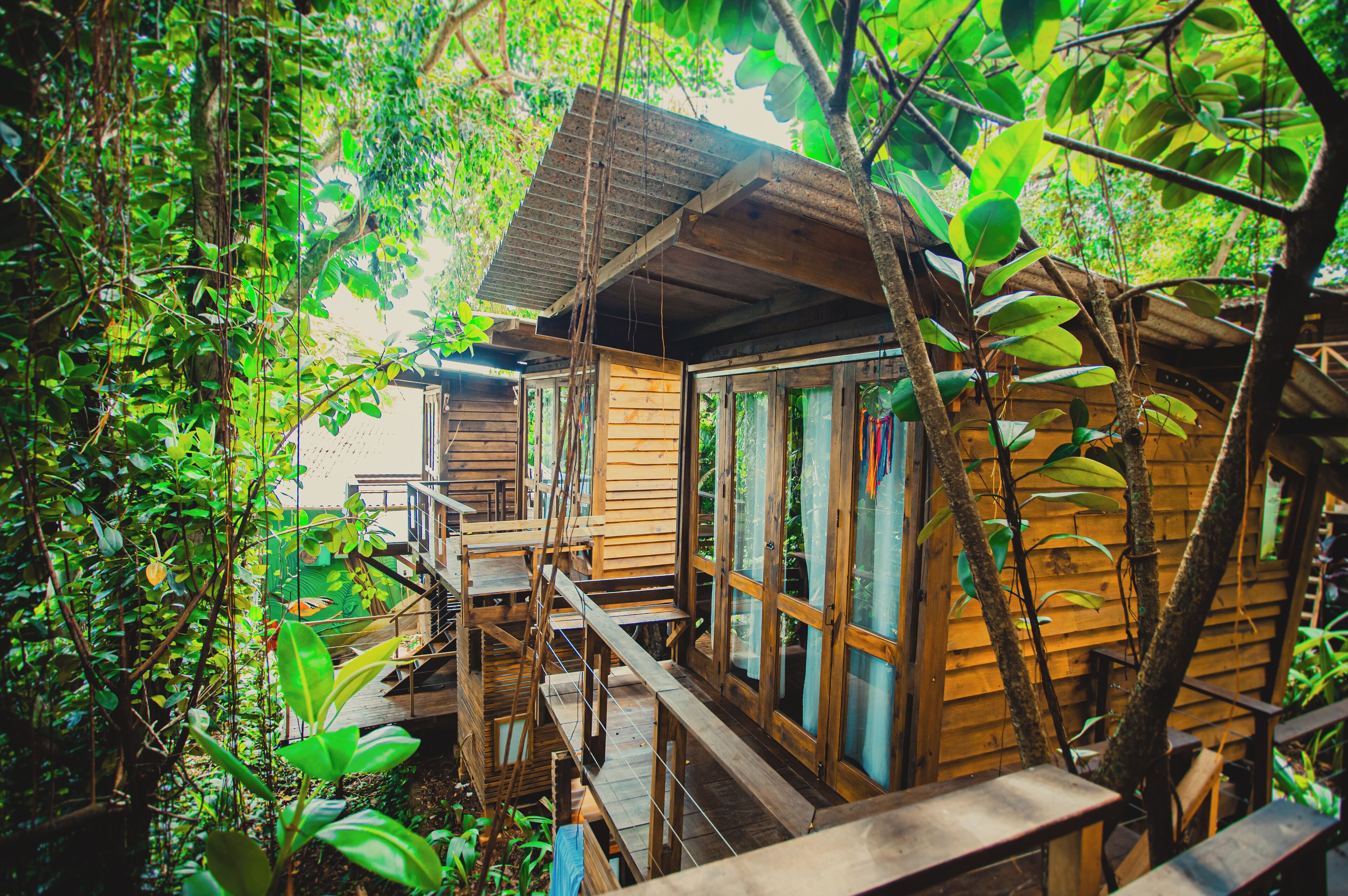 ダブルルーム (Casa na Árvore) | セーフティボックス (室内)、WiFi (無料)、ベッドシーツ