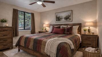 2 habitaciones, tabla de planchar con plancha, wifi y ropa de cama