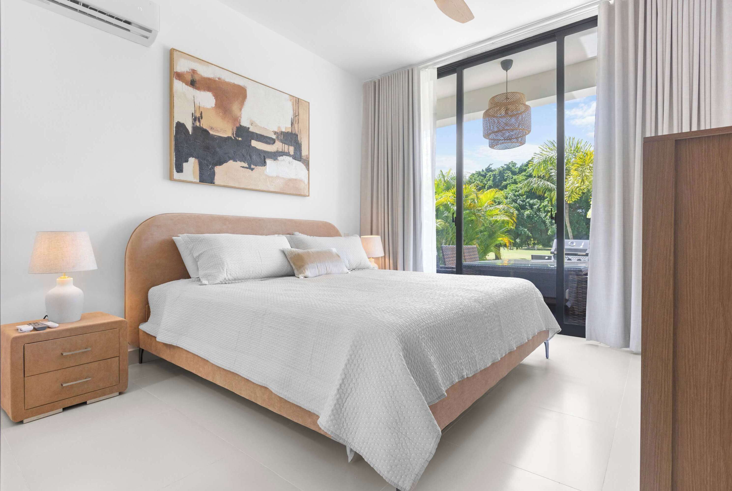 2 bedrooms, iron/ironing board, travel crib, WiFi