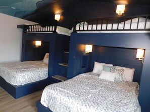 4 habitaciones, wifi gratis y ropa de cama 