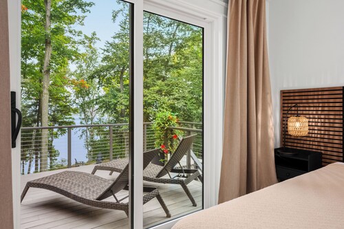 100 feet of private frontage on beautiful Lime Lake