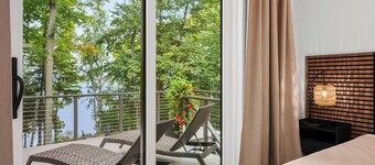 100 feet of private frontage on beautiful Lime Lake