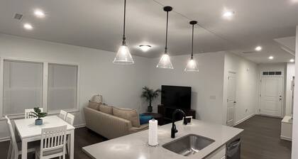 Nearly new Raleigh townhouse with all the basic needs and a convenient location