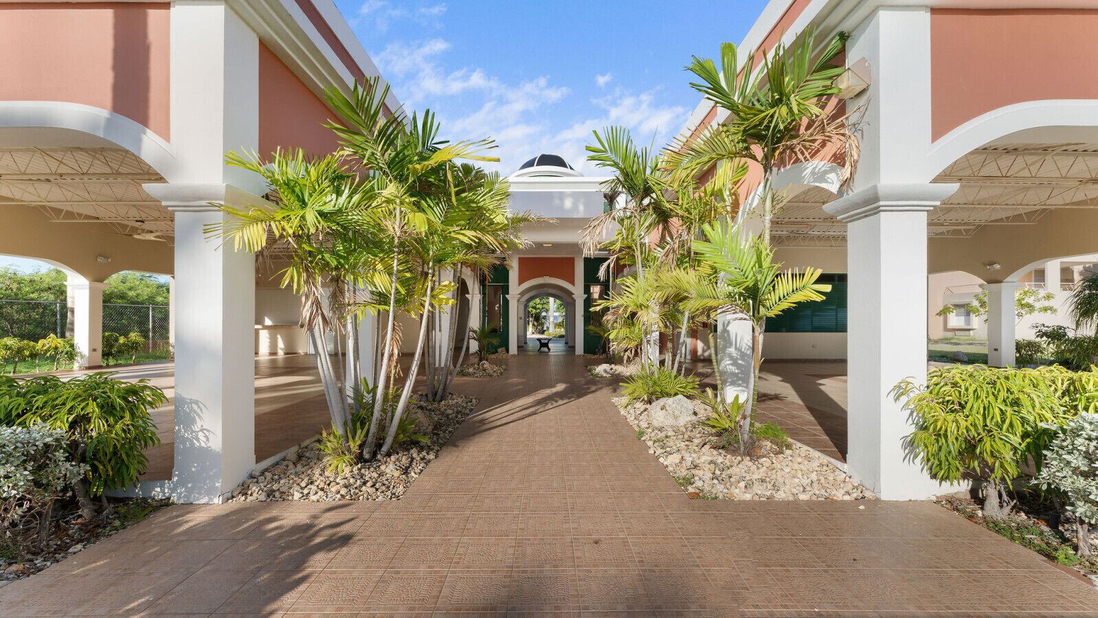 Enceinte de l’hébergement