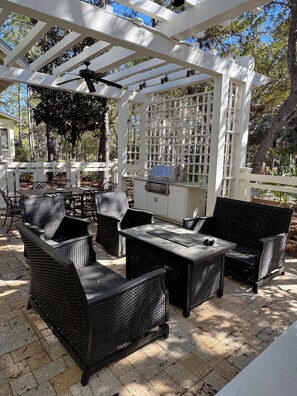 Unclassified image, 2 of 22, button - New Listing! Great Location! 5 Bed/5 Bath/Carriage/Golfcart/Bikes/Close to Camp! (Santa Rosa Beach)