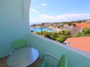 Apartment (Two Bedroom Apartment with Balcony an) | Balcony - Comfort Apartments Delminium With Sea View (Novalja)