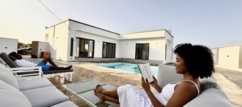 Modern Bright | 2 Bedroom Villa w/ Pool & Security | Kendwa Nungwi