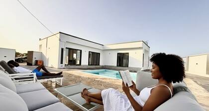 Modern Bright | 2 Bedroom Villa w/ Pool & Security | Kendwa Nungwi