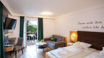 Comfort-Doppelzimmer, Gartenblick | Kostenloses WLAN