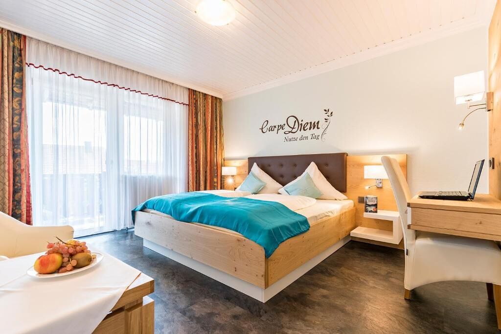 Comfort-Doppelzimmer, Balkon, Gartenblick | Kostenloses WLAN