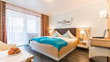 Comfort-Doppelzimmer, Balkon, Gartenblick | Kostenloses WLAN