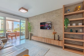 Living area - Scopa Beach #c5-200 - On the Sand by Carpediem (Aquiraz)