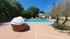 Unclassified image, 2 of 27, button - Large country house in the heart of the Aix vineyards swimming pool, sleeps 2 to 25 (PUY SAINTE REPARADE)