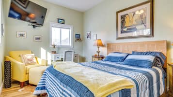 1 bedroom, internet, bed sheets