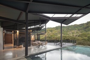 Pool - Elevated Escape - Our jungle house, Minutes away from Playa Mantas, 3BR (Quebrada Ganado)