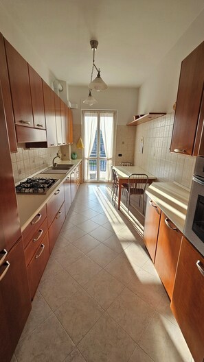 Microwave, oven, stovetop, dishwasher - South Milan Family and Business home (San Donato Milanese)
