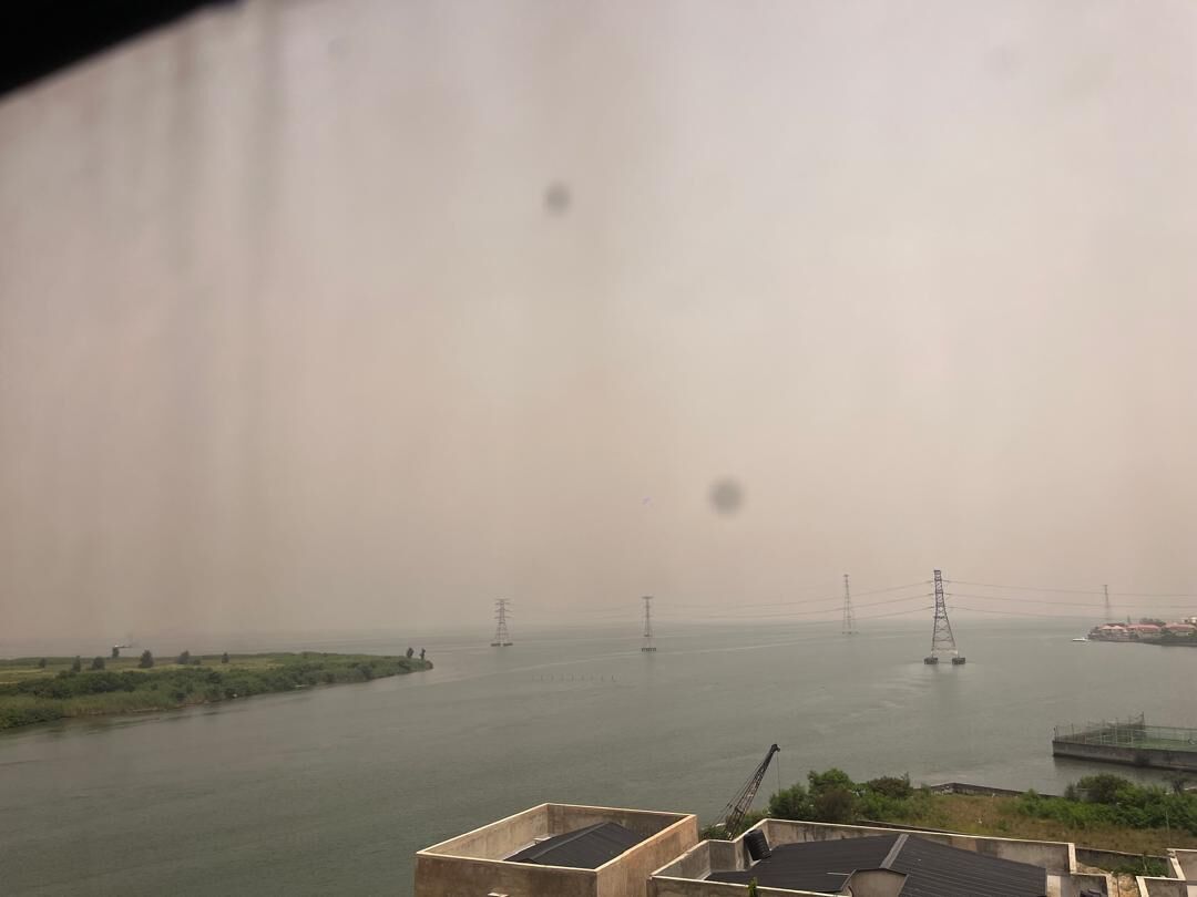 Utsikt fra overnattingsstedet