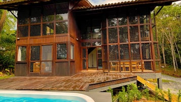 Fassade der Unterkunft