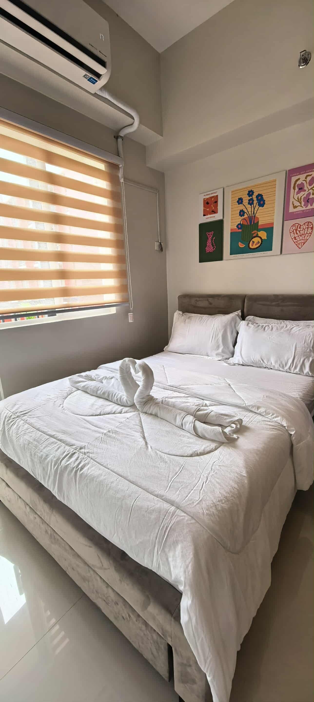 1 室のベッドルーム、インターネット、ベッドシーツ