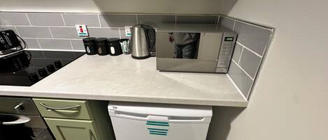 Microwave, oven, stovetop