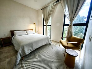 2 bedrooms, desk, WiFi, bed sheets - K’AN Yellow Stay| 2BR in Aldea Zama with Rooftop (Tulum)