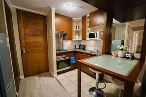 Private kitchen - Departamento Santiago con estacionamiento (Santiago)