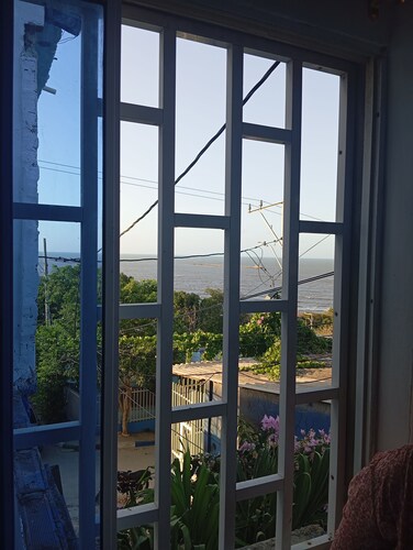 Refresh yourself with the best view of the sea and the main dock of the port.