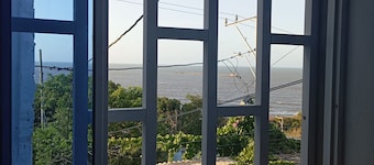 Refresh yourself with the best view of the sea and the main dock of the port.