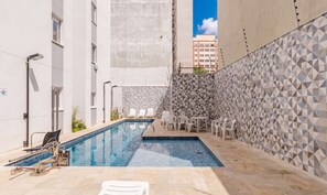 Pool - Apto Centro de Sao Paulo Perto do Metro Republica (São Paulo)
