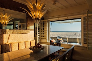 Dining - Oceanfront 5 Bedroom Designer-Renovated w/ Parking (Hermosa Beach)
