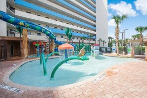 Indoor pool, a heated pool - Oceanview 1BR Condo • Kid-Friendly Resort • Pools + Arcade (Myrtle Beach)