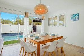Dining - LUX Villa • Private Pool • Patio Lounge by Bocobay (Noord)