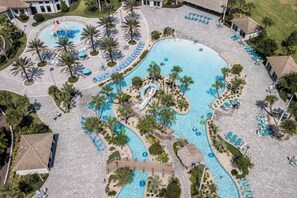 Pool - Spacious 5BR Villa Heated Pool Minutes to Disney (Kissimmee)