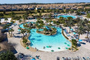 Pool - Spacious 5BR Villa Heated Pool Minutes to Disney (Kissimmee)