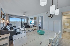 Dining - 2BR at North Myrtle's Kings View, Low Level,Views! (North Myrtle Beach)
