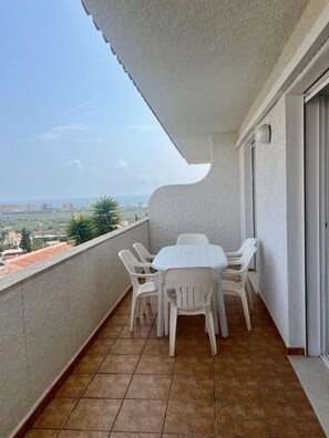Outdoor dining - Los Palmitos Peñiscola - 2 bedrooms (Peñíscola)