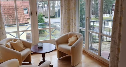 Ferienwohnung Apartment Scharmützelsee, 2 Erw. + 1 Kind, 51m², Balkon, direkt in Bad Saarow