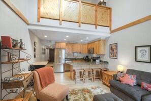 TV, fireplace - Ski & Relax Fireside: Frisco Gem w/ Resort Perks! (Frisco)
