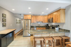 Fridge, microwave, oven, stovetop - Ski & Relax Fireside: Frisco Gem w/ Resort Perks! (Frisco)