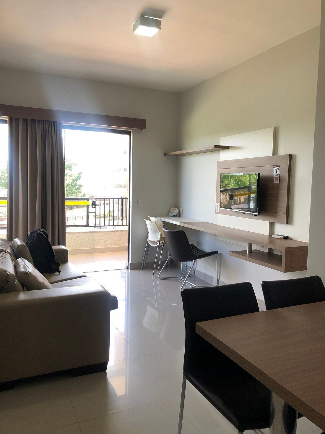 Lejlighed - udsigt til gårdsplads