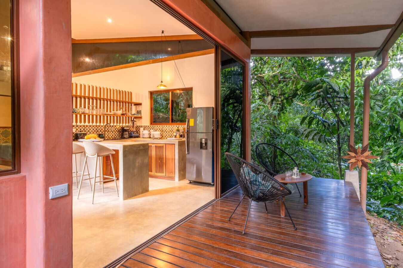 Terrace and Kitchen - Blue Lotus